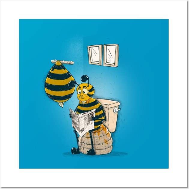 Honey Maker Wall Art by SakhaArt